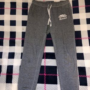Roots salt and pepper sweatpants